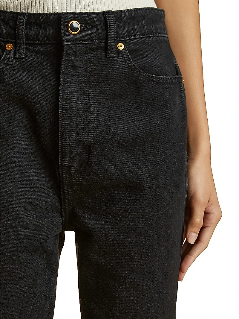Danielle Denim Straight-Leg Jeans