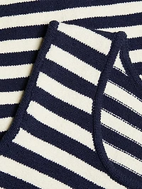 Mariner Striped Sweater Tank Top