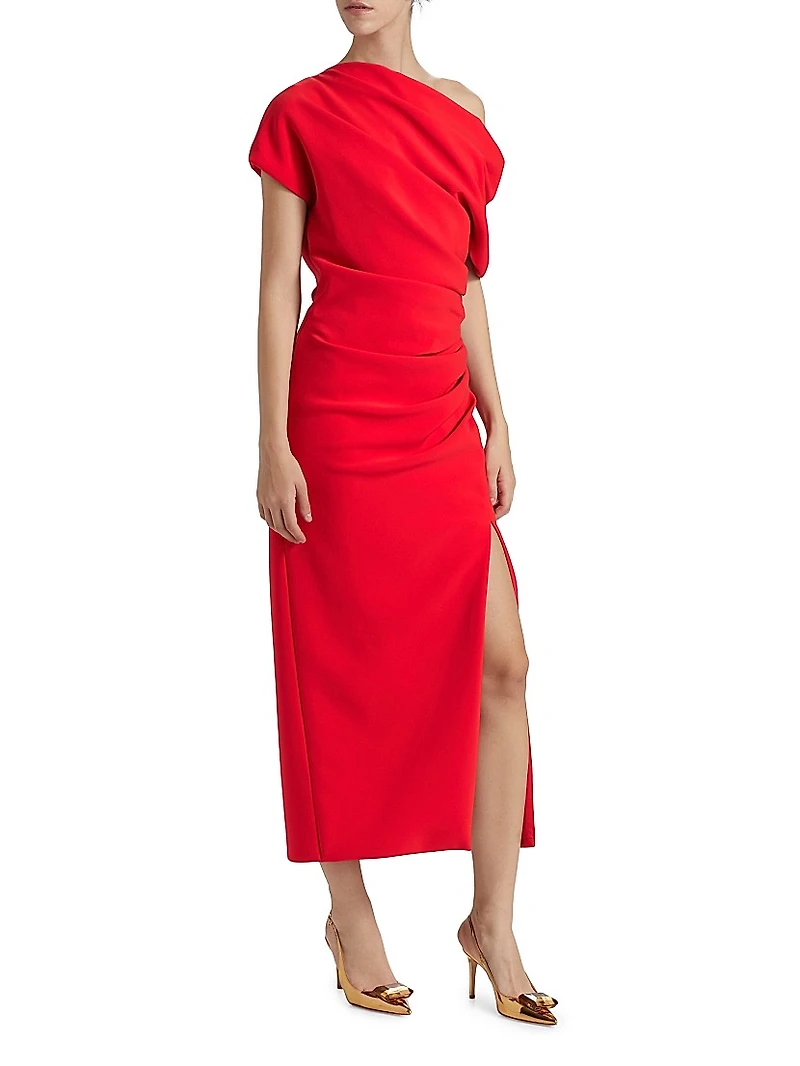 One-Shoulder Cocktail Dress