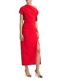 One-Shoulder Cocktail Dress