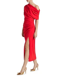 One-Shoulder Cocktail Dress