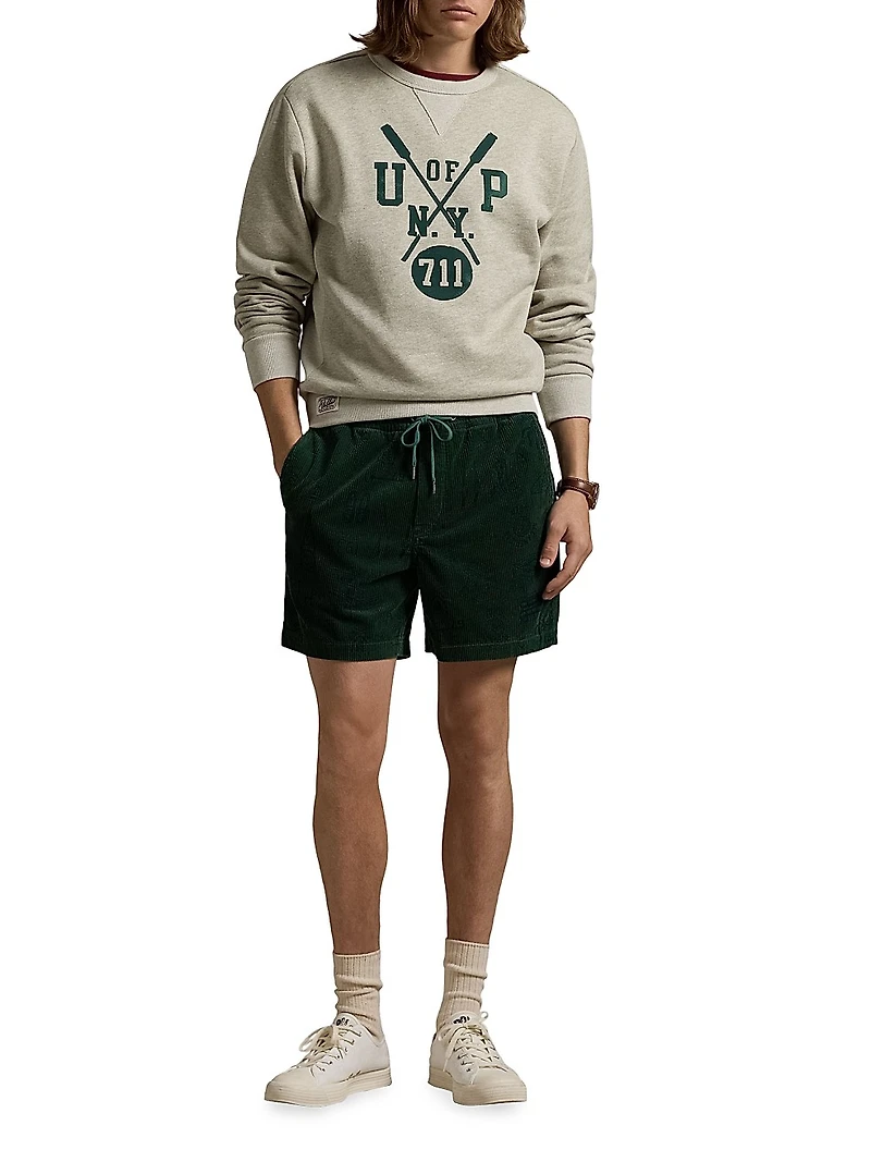 Graphic Cotton-Blend Sweatshirt