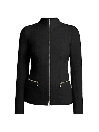 Luxe Blend Zip Jacket