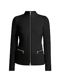 Luxe Blend Zip Jacket