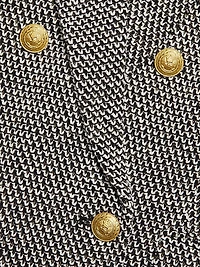 Riva Tweed Double-Breasted Blazer