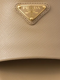 Saffiano Patent Leather Slides