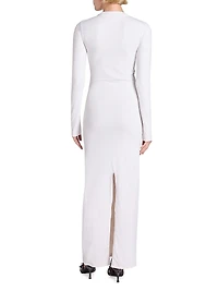 Efenia Long-Sleeve Maxi Dress