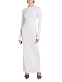 Efenia Long-Sleeve Maxi Dress