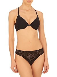 Lush Front Close Racerback T-Shirt Bra