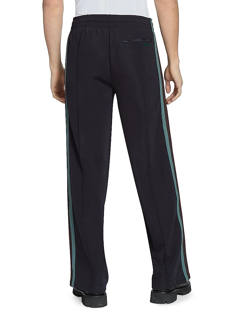 Striped Drawstring Track Pants