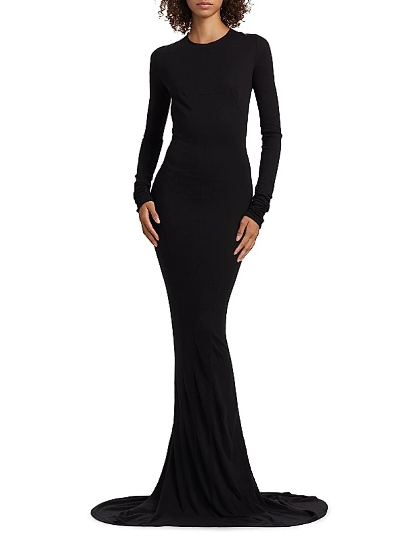 Edfu Long-Sleeve Gown