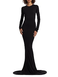 Edfu Long-Sleeve Gown