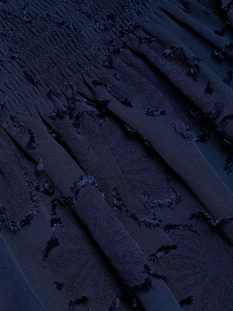 Hester Floral Smocked Halter Minidress