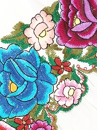 Cordelia Cotton Floral-Embroidered Midi-Dress