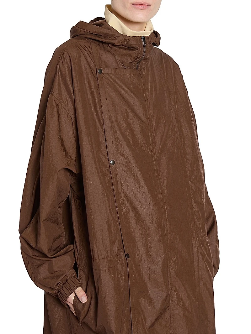Hooded Nylon Parka