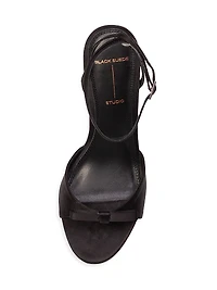 Albie 100MM Satin High Heel Sandals