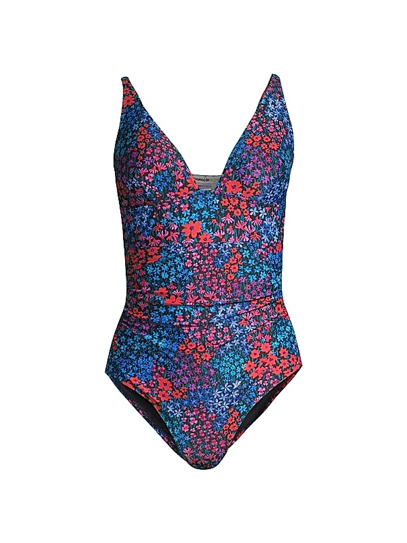 Niki Plunge One-Piece Swimsuit
