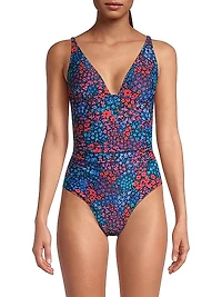 Niki Plunge One-Piece Swimsuit