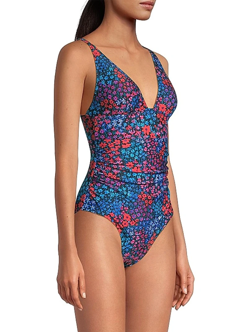 Niki Plunge One-Piece Swimsuit