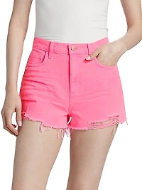 Clark Distressed Denim Shorts