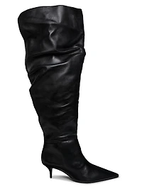 Ashlee Leather Over-the-Knee Boots