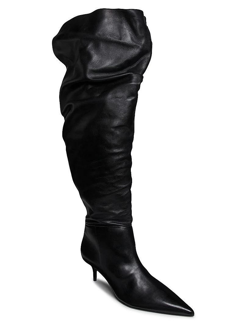Ashlee Leather Over-the-Knee Boots