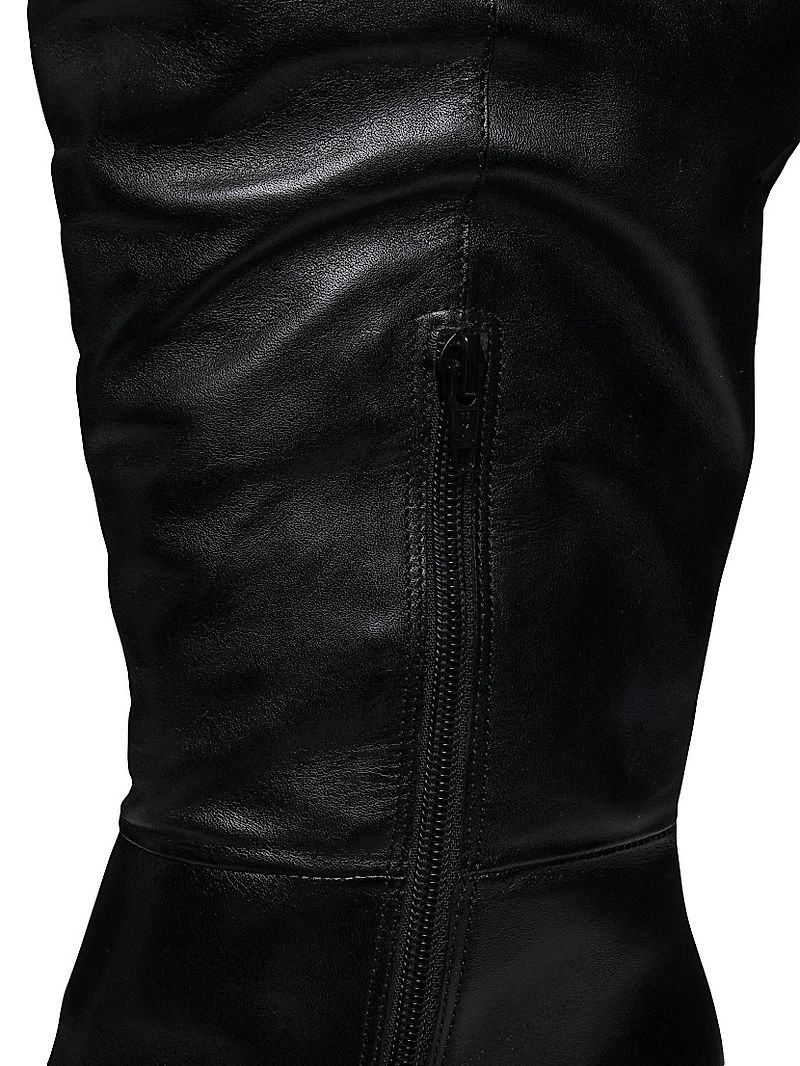 Ashlee Leather Over-the-Knee Boots