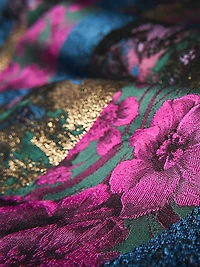 Faye Painterly Jacquard Cocktail Dress