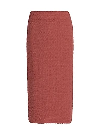 Un-Lined Smocked Skirt