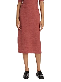 Un-Lined Smocked Skirt