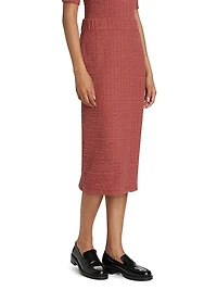 Un-Lined Smocked Skirt