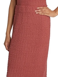 Un-Lined Smocked Skirt