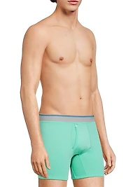 3-Pack 18-Hour Cotton-Blend Boxer Brief Set