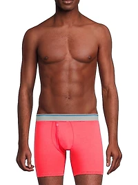 3-Pack 18-Hour Cotton-Blend Boxer Brief Set