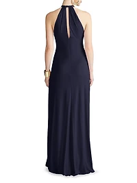 Oriana Jersey Halterneck Gown
