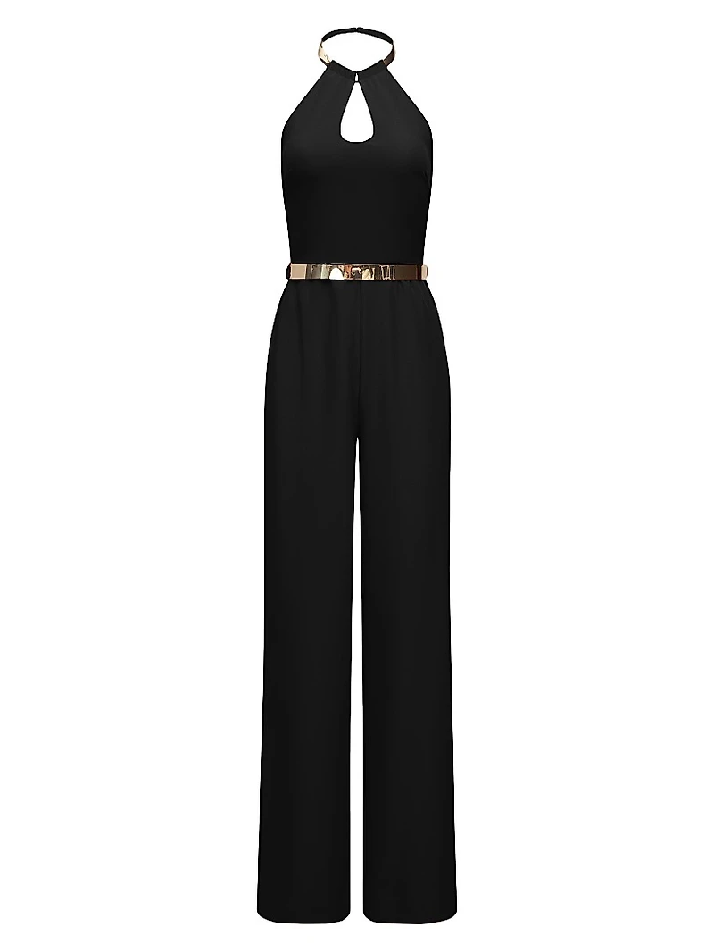 Oki Stretch Crepe Jumpsuit