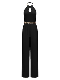 Oki Stretch Crepe Jumpsuit