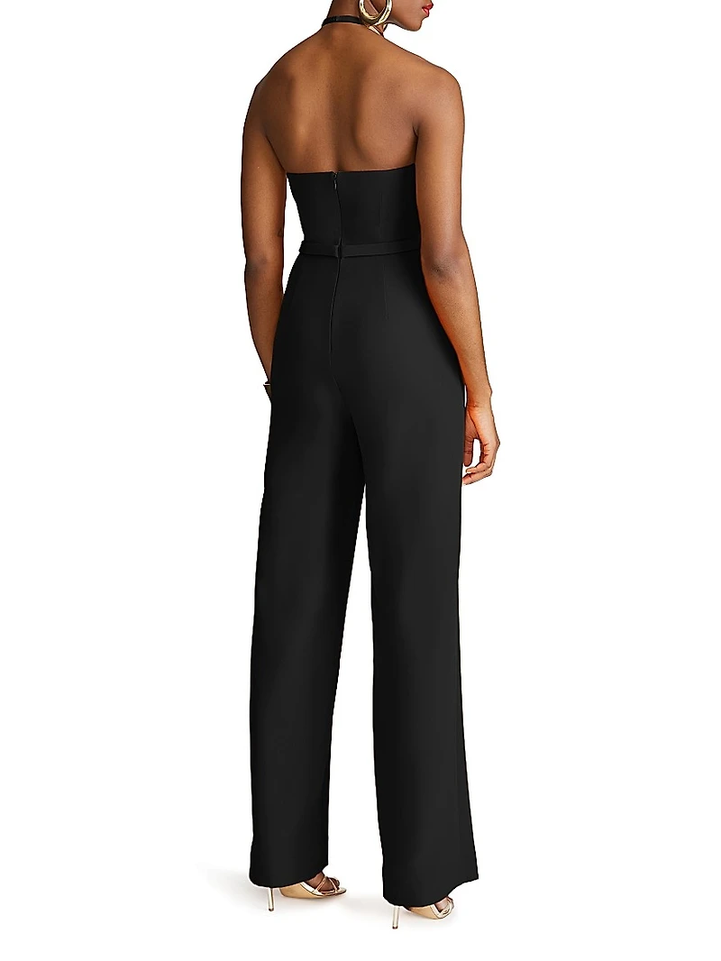 Oki Stretch Crepe Jumpsuit