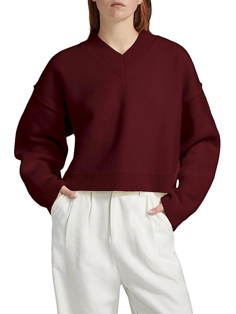 Superfine Wool Crewneck Sweater