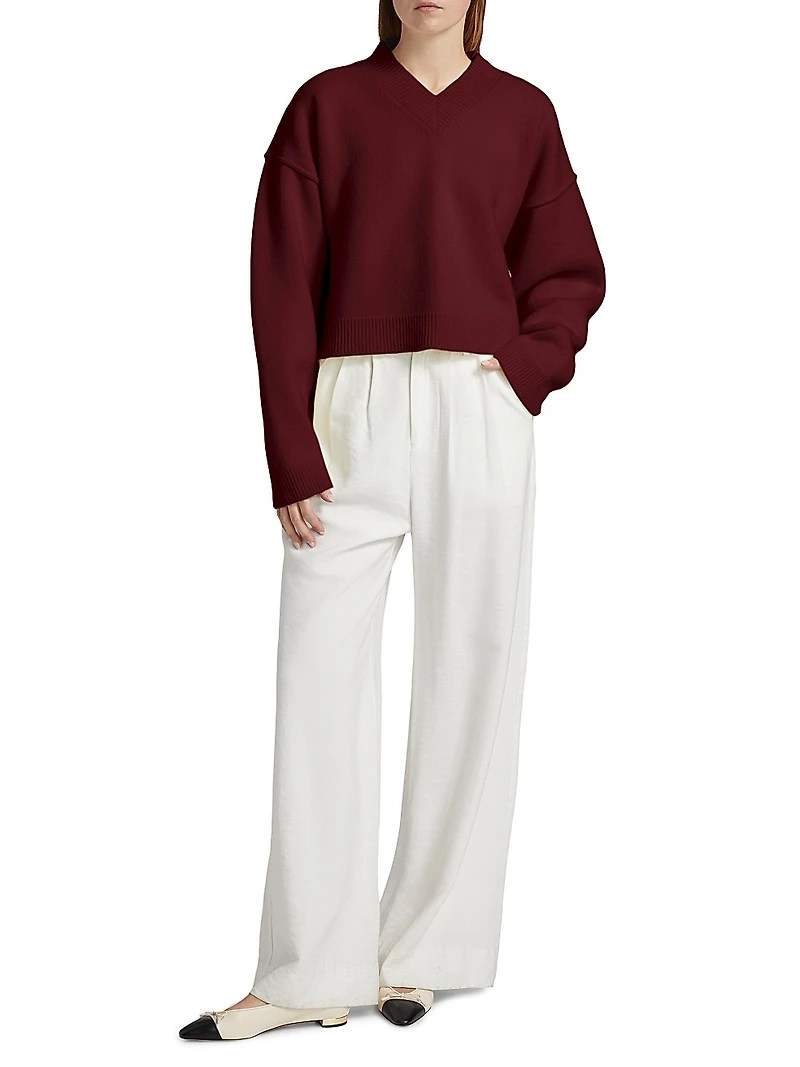 Superfine Wool Crewneck Sweater