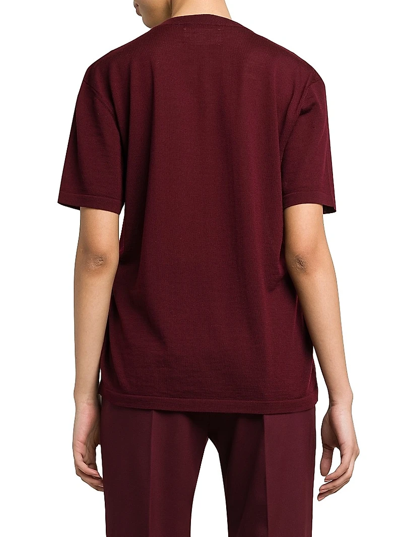 Merino Wool Crewneck T-Shirt