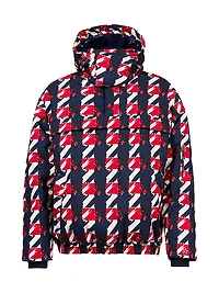 Thom Abstract Insulated Hooded Ski Jacket