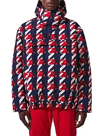 Thom Abstract Insulated Hooded Ski Jacket
