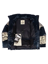 Super Mojo Metallic Quilted Down Jacket