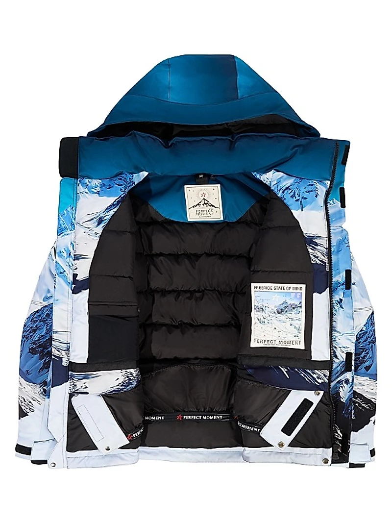 Max Mountain Down Hooded Ski Parka
