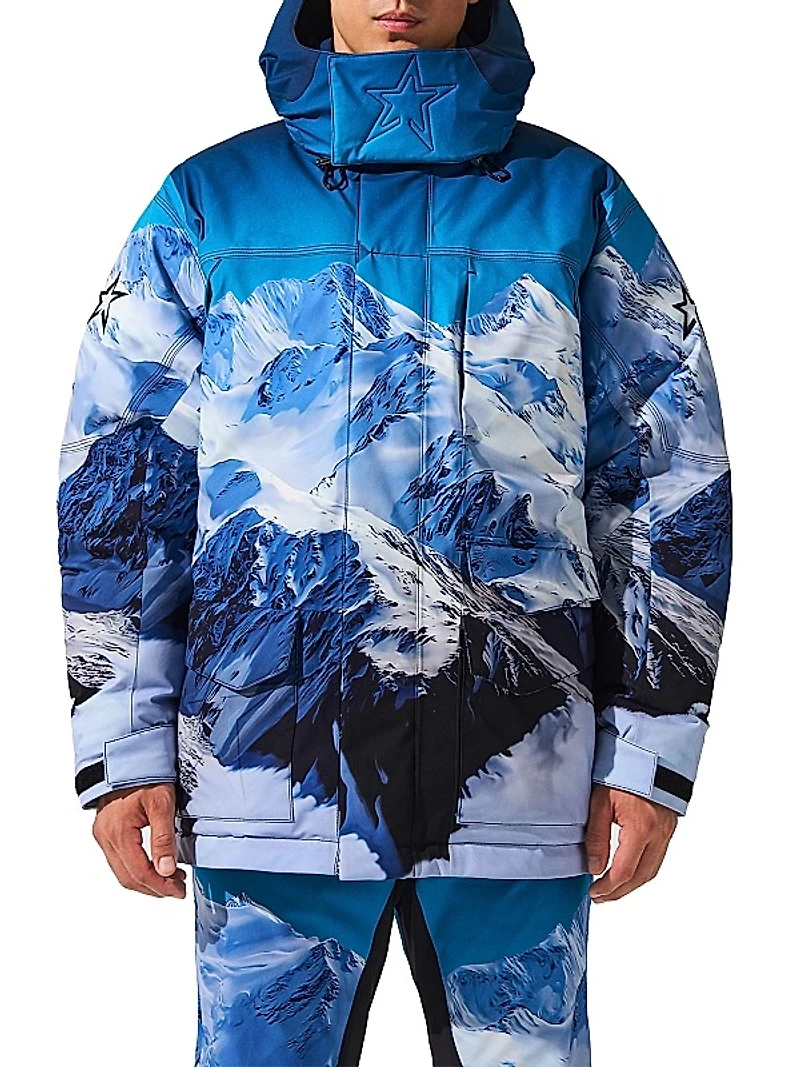 Max Mountain Down Hooded Ski Parka