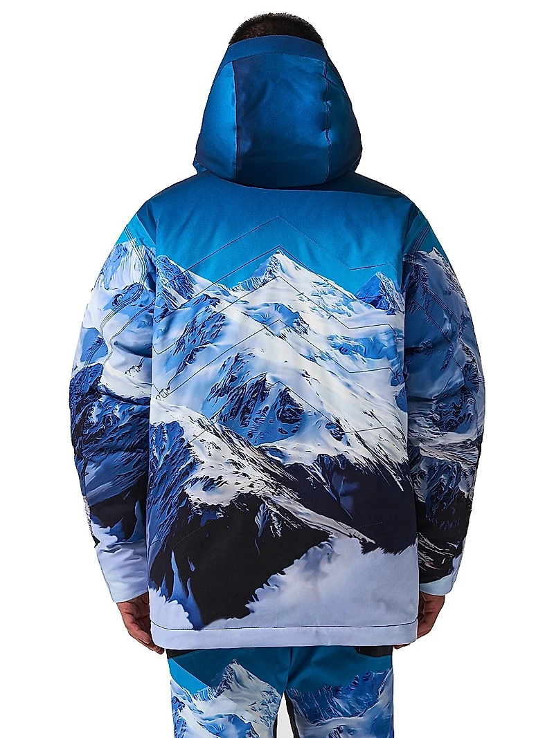 Max Mountain Down Hooded Ski Parka