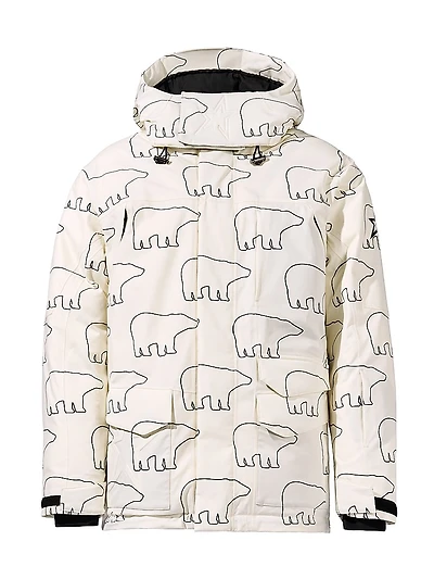 Max Polar Bear Down Hooded Ski Parka
