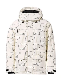 Max Polar Bear Down Hooded Ski Parka