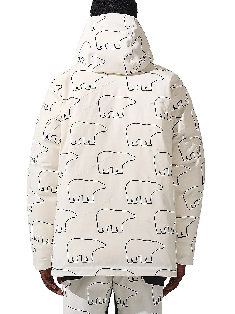 Max Polar Bear Down Hooded Ski Parka
